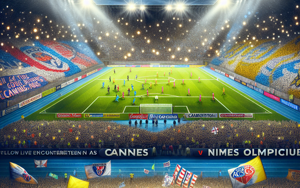 Suivez en direct la rencontre entre l'AS Cannes et Nîmes Olympique