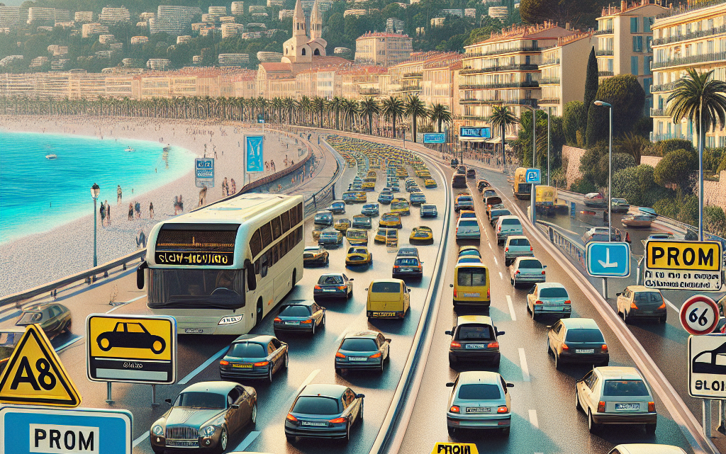 A8, Prom’, voie rapide… Opération escargot des VTC entre Nice et Cannes ce lundi, de grosses perturbations annoncées