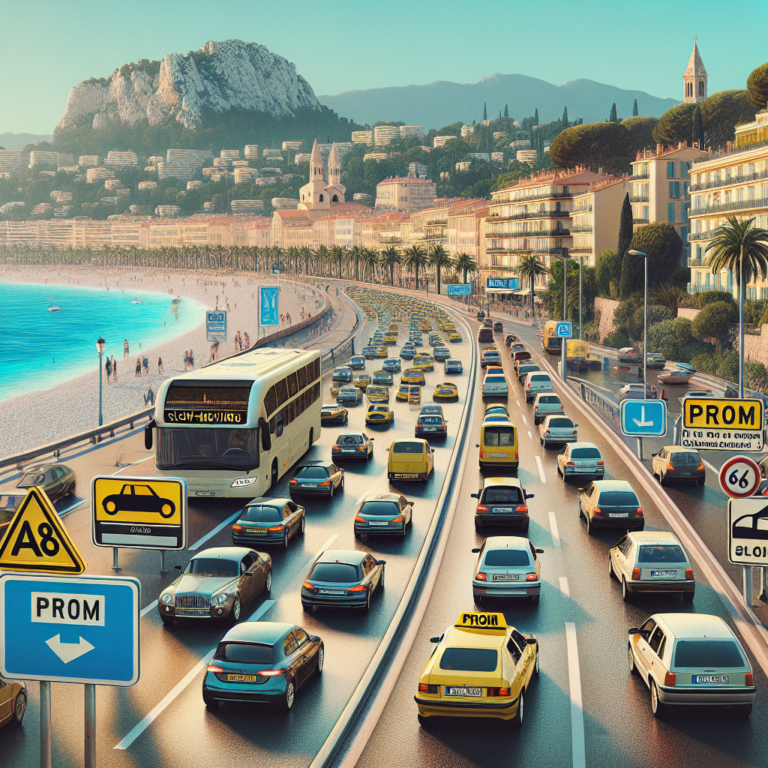 A8, Prom’, voie rapide… Opération escargot des VTC entre Nice et Cannes ce lundi, de grosses perturbations annoncées