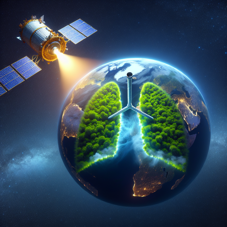 le satellite Flex, en test chez Thales Alenia Space à Cannes, va garder un œil sur les poumons de la Terre