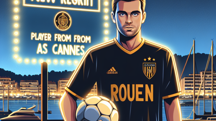 National 2. L’AS Cannes recrute Raphaël Gerbeaud (Rouen)