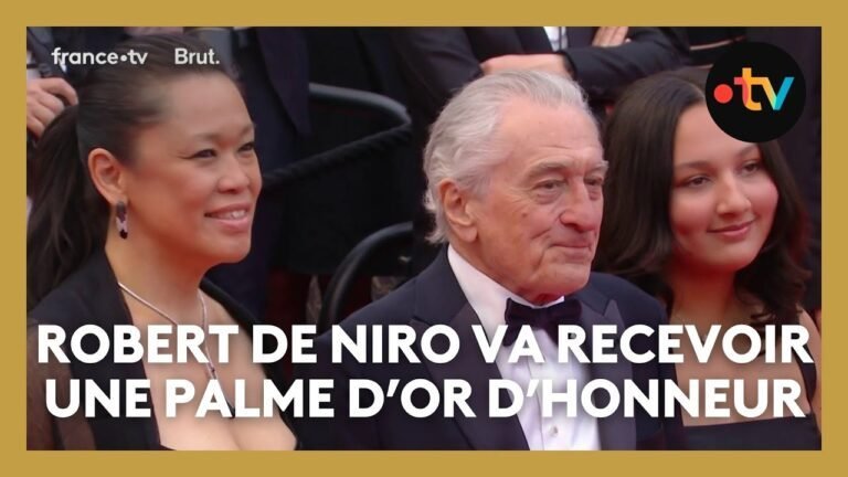 #Cannes2025 : Robert De Niro sur le tapis rouge avant de recevoir une Palme d&rsquo;or d&rsquo;honneur