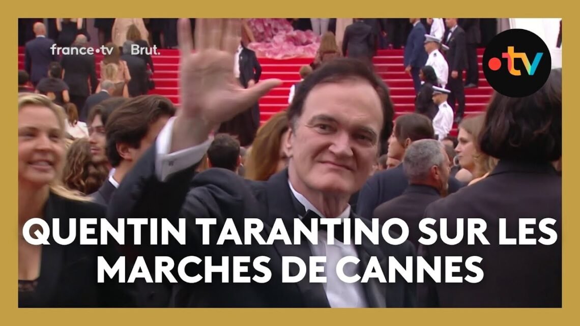 #Cannes2025. Quentin Tarantino sur le tapis rouge du Festival