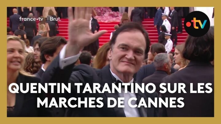 #Cannes2025. Quentin Tarantino sur le tapis rouge du Festival