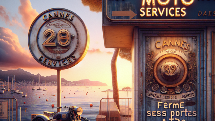 Après 30 ans d’activité, Cannes moto services ferme ses portes