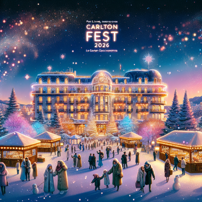 Pour l&rsquo;hiver, le Carlton Cannes innove avec le Carlton Fest 2026