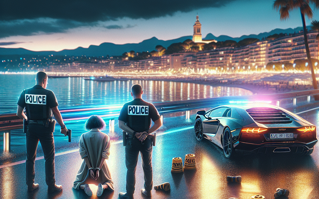 Deux personnes interpellées après une course-poursuite de 40km, à la suite d’un refus d’obtempérer à Cannes