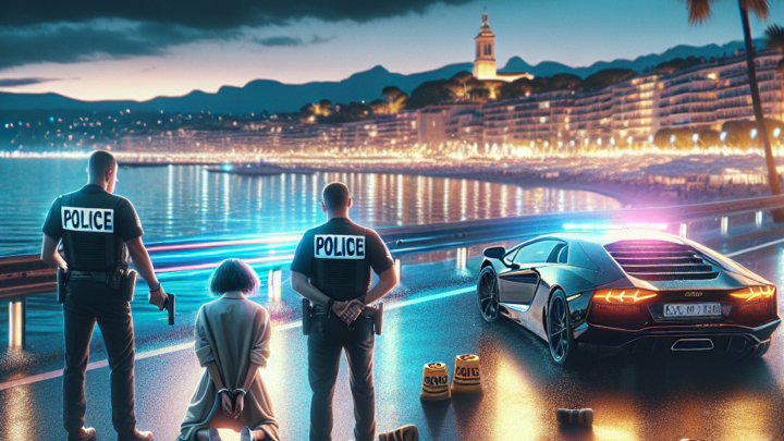 Deux personnes interpellées après une course-poursuite de 40km, à la suite d’un refus d’obtempérer à Cannes
