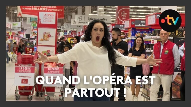 Au supermarché, au foot… Quand l&rsquo;opéra est partout !
