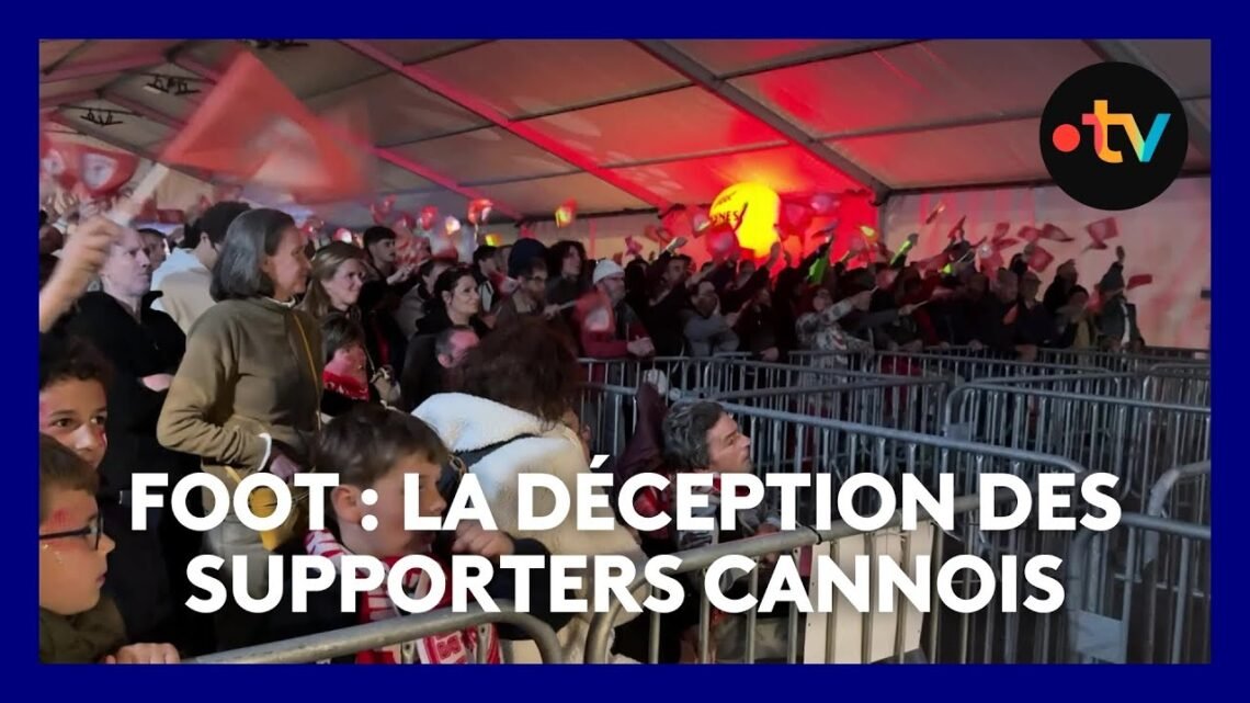 À Cannes, l’espoir déçu des supporters après la demi-finale de Coupe de France perdue face à Reims