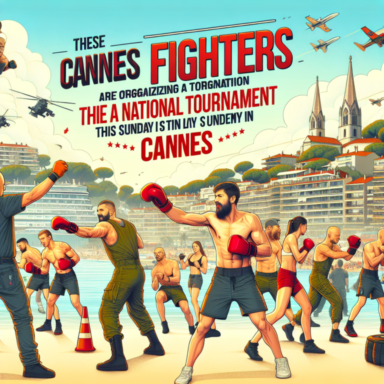 ces combattants de Cannes organisent un tournoi national ce dimanche à Cannes