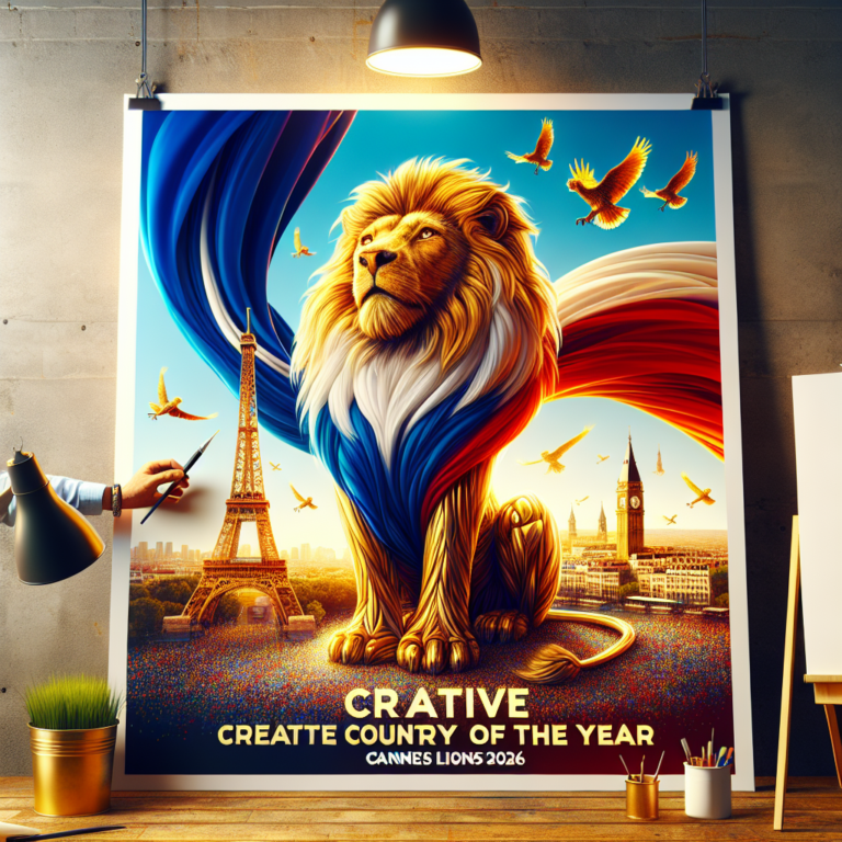 La France nommée “Pays créatif de l’année” aux Cannes Lions 2026 – La Réclame