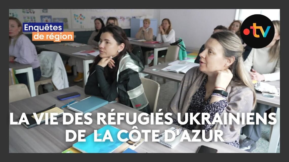 Trois ans après le début de la guerre en Ukraine, que deviennent les réfugiés sur la Côte d’Azur ?