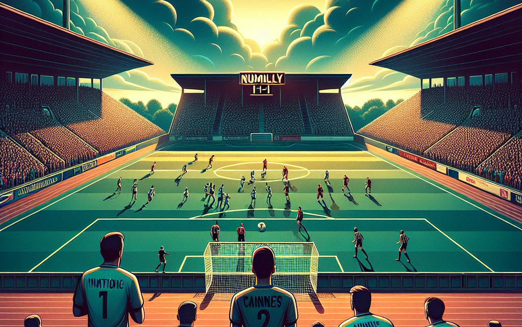 Solide à Rumilly (1-1), Cannes garde le cap dans le peloton de tête du National 2