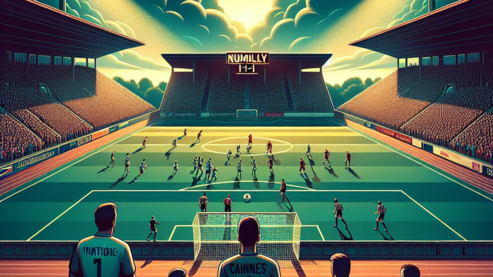 Solide à Rumilly (1-1), Cannes garde le cap dans le peloton de tête du National 2