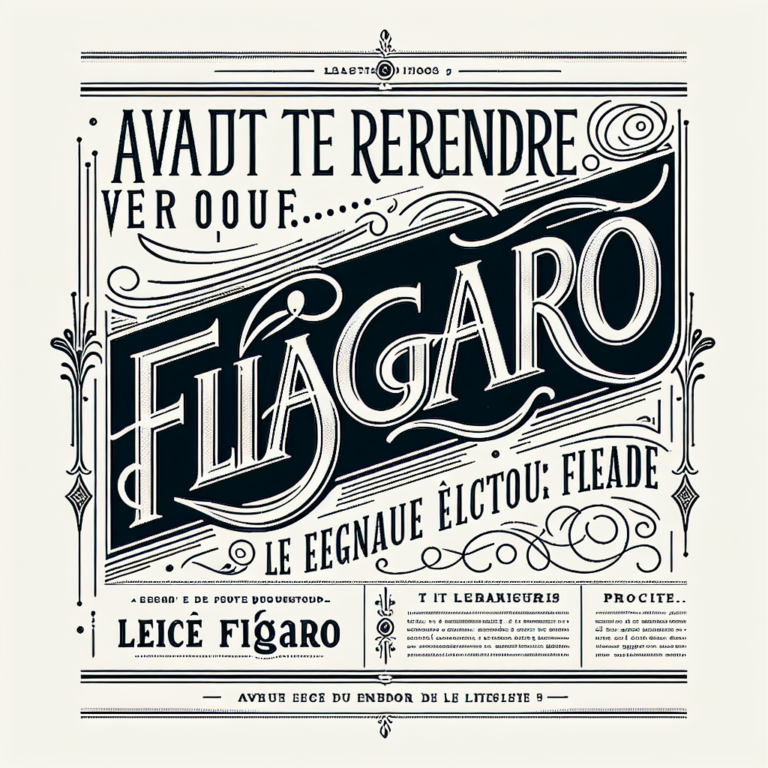 Le Figaro – Avant de poursuivre votre lecture …