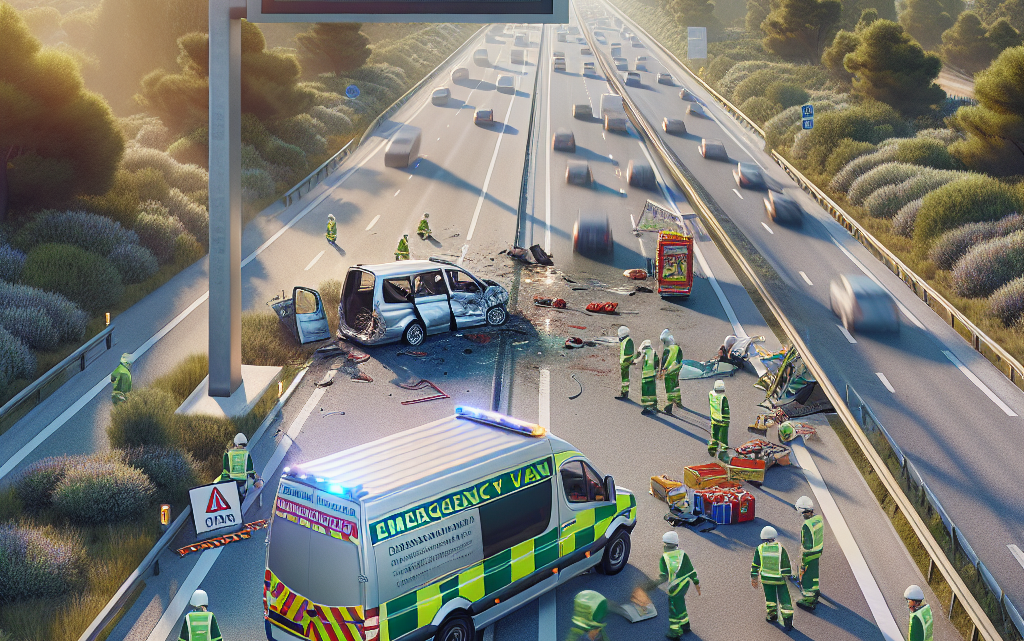 un fourgon d’intervention percuté sur l’autoroute A8 près de Cannes, Vinci déploie une campagne de sensibilisation d’urgence