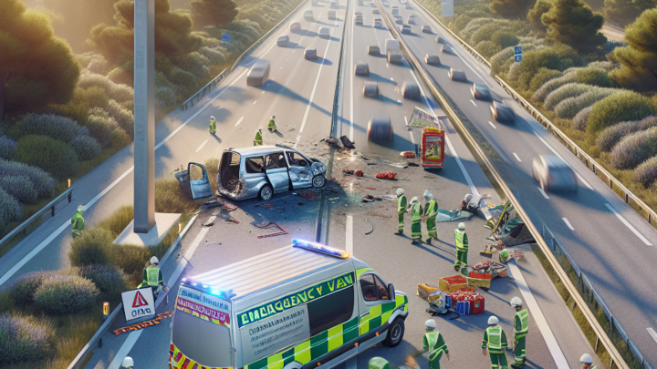 un fourgon d’intervention percuté sur l’autoroute A8 près de Cannes, Vinci déploie une campagne de sensibilisation d’urgence