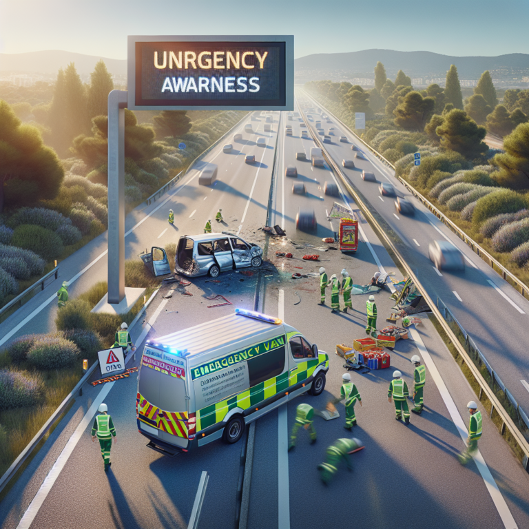 un fourgon d’intervention percuté sur l’autoroute A8 près de Cannes, Vinci déploie une campagne de sensibilisation d’urgence