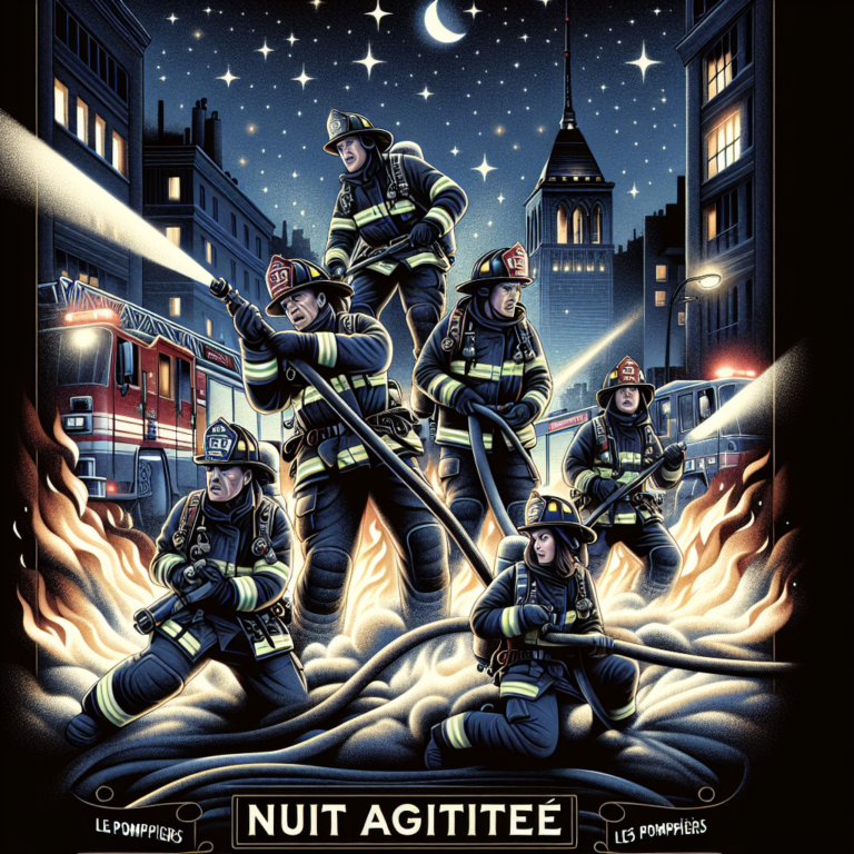 nuit agitée pour les pompiers