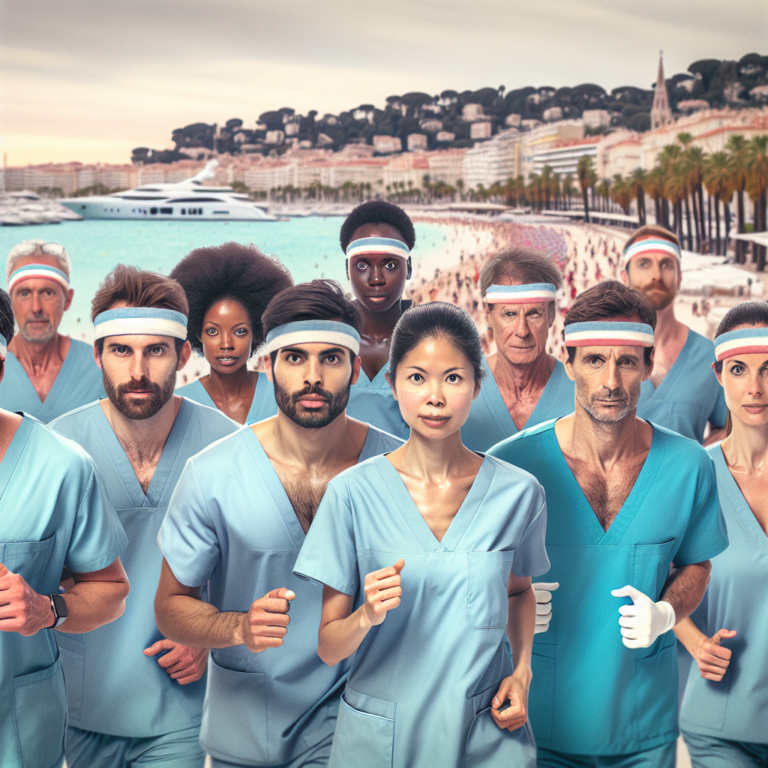 Ces soignants de Cannes travaillent la cohésion mais pas que grâce à la course à pied