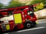 Un violent incendie se déclare dans un immeuble à Nice, un enfant et une femme en urgence absolue