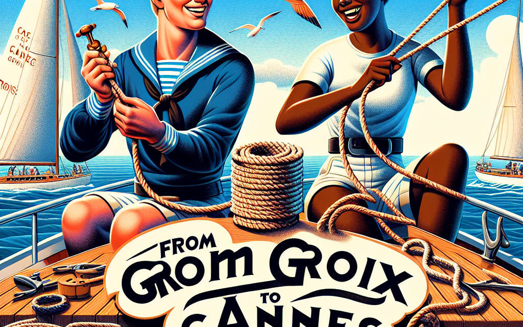 De Groix à Cannes : quand les nœuds marins deviennent un jeu