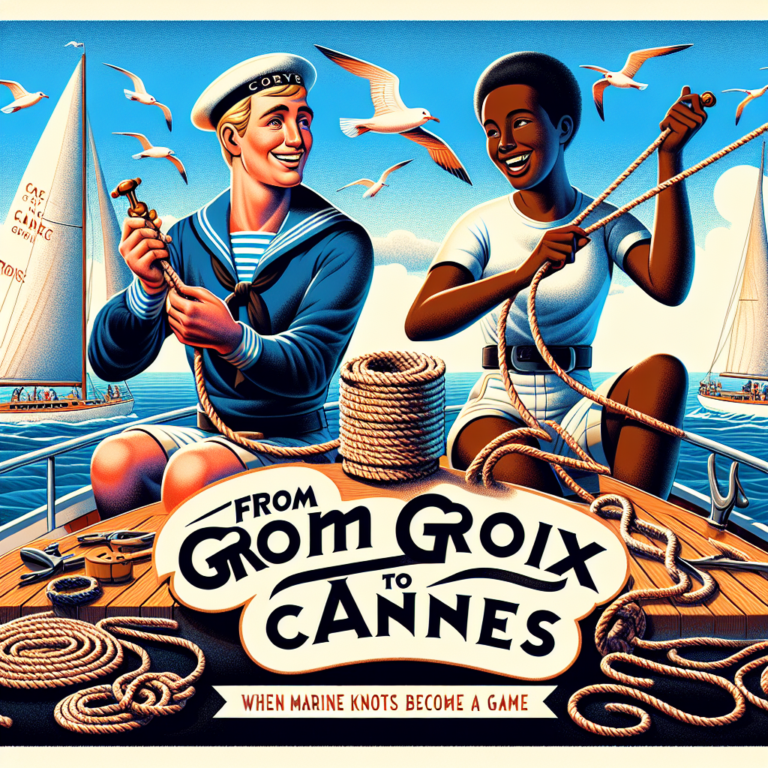 De Groix à Cannes : quand les nœuds marins deviennent un jeu