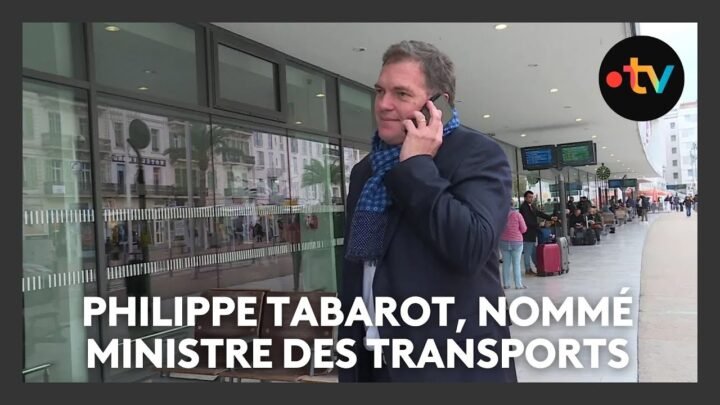 Philippe Tabarot, nouveau ministre des Transports