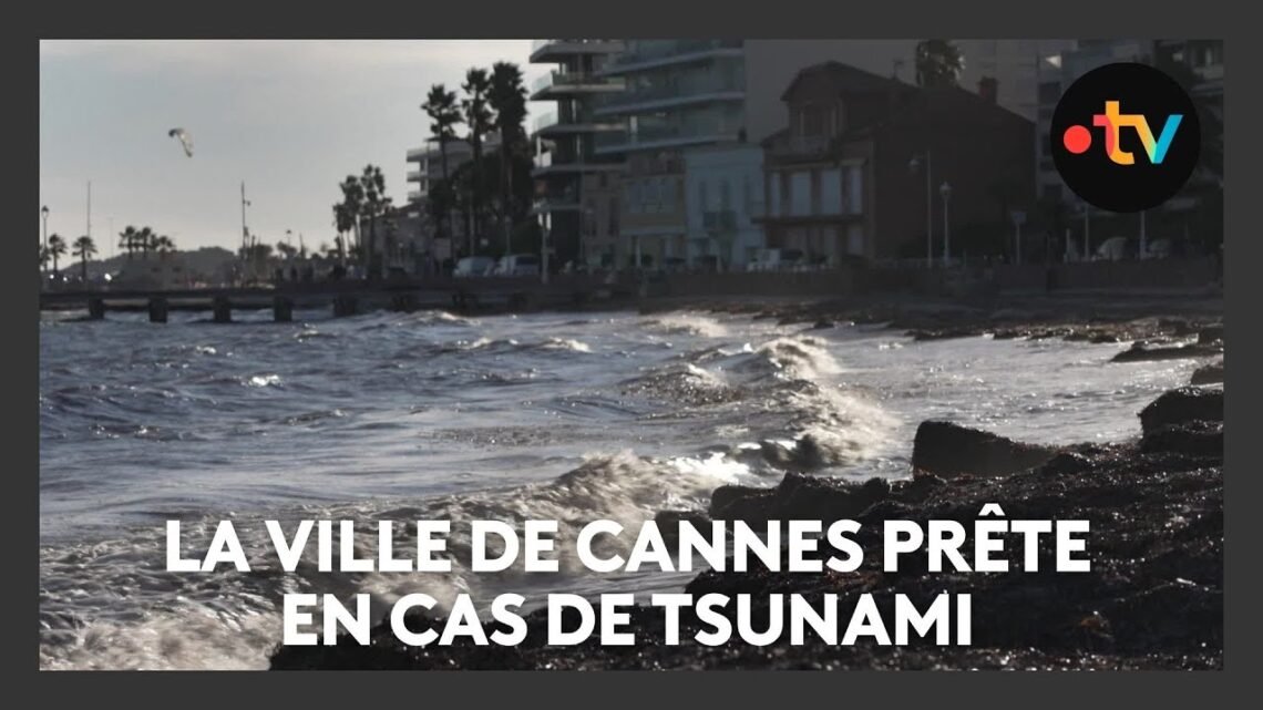 La ville de Cannes prête en cas de tsunami, a reçu  la certification Tsunami Ready