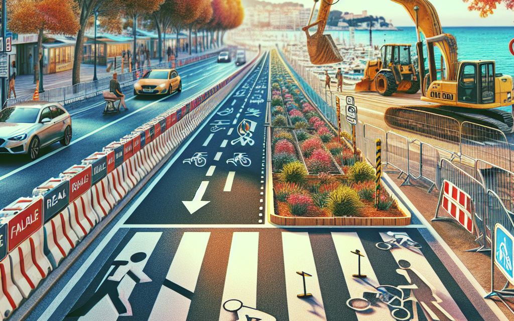 Passages piétons agrandis, une seule voie dédiée à la circulation, vraie piste cyclable… Les travaux qui vont transformer La Croisette à Cannes débuteront cet automne