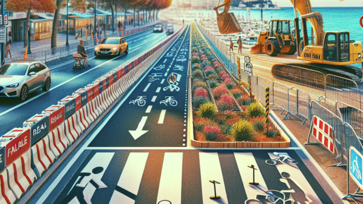 Passages piétons agrandis, une seule voie dédiée à la circulation, vraie piste cyclable… Les travaux qui vont transformer La Croisette à Cannes débuteront cet automne