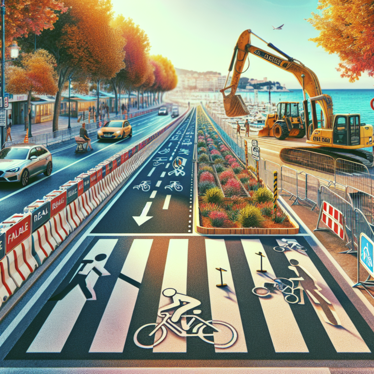 Passages piétons agrandis, une seule voie dédiée à la circulation, vraie piste cyclable… Les travaux qui vont transformer La Croisette à Cannes débuteront cet automne