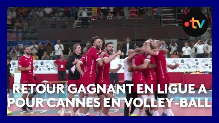 Volley : le Nice Volley-Ball défait dans le derby face à Cannes