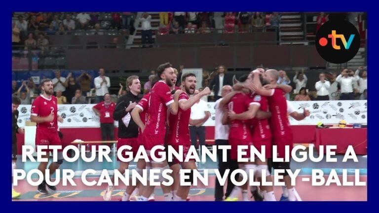 Volley : le Nice Volley-Ball défait dans le derby face à Cannes