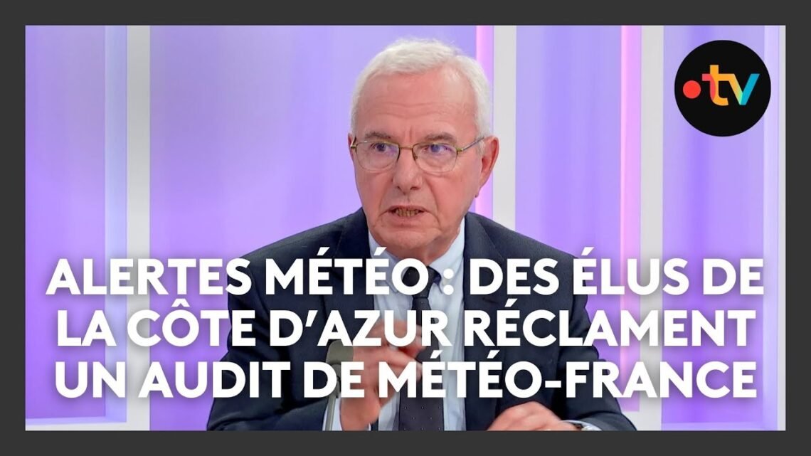 Alertes météo : des élus de la Côte d’Azur réclament un audit de Météo-France