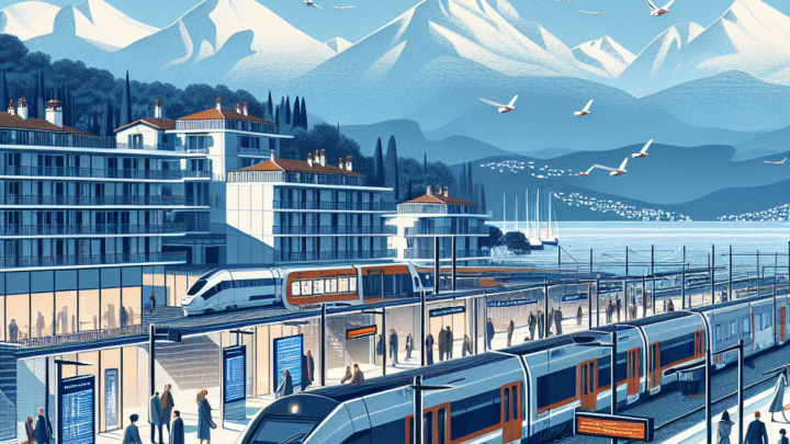 Alpes-Maritimes : modernisation ferroviaire à Cannes avec création d’une gare à La Bocca
