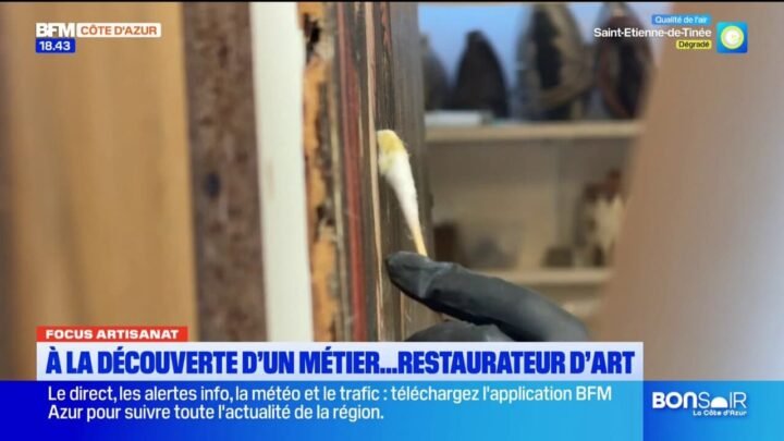 Focus Artisanat : à la découverte du métier de restaurateur d'art