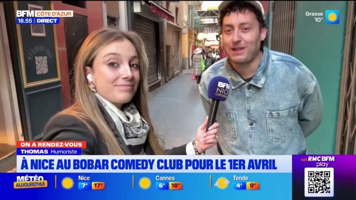 On a rendez-vous  : À Nice au Bobar Comedy Club pour le 1er avril