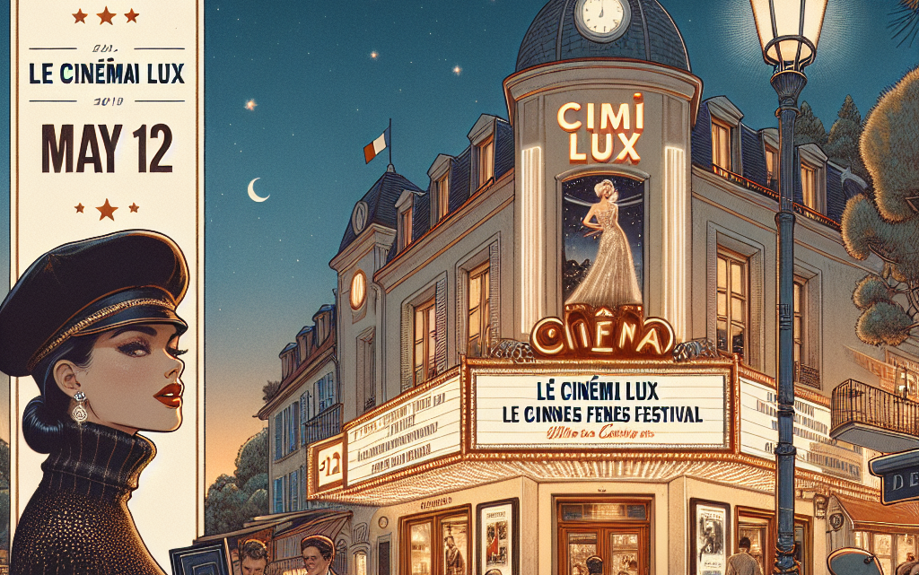 Montmédy. Le Cinéma Lux vivra au rythme du Festival de Cannes le 12 mai
