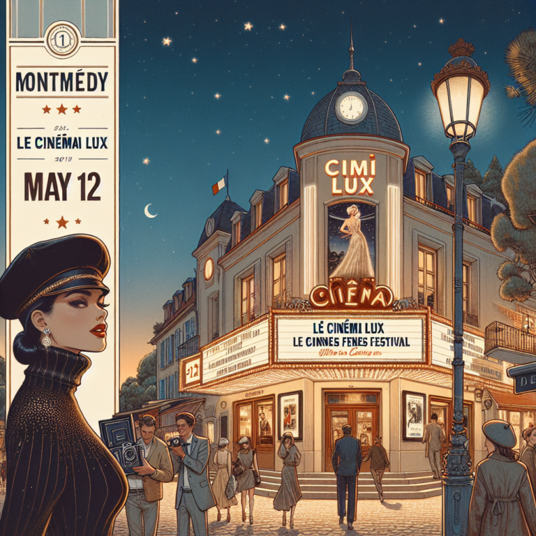 Montmédy. Le Cinéma Lux vivra au rythme du Festival de Cannes le 12 mai