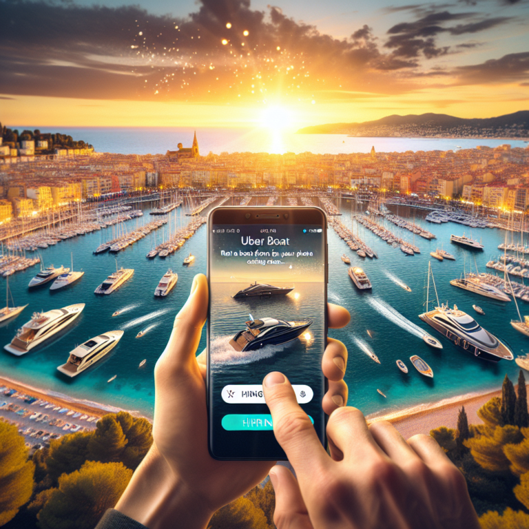 Avec Uber Boat, louer un bateau depuis son téléphone sera bientôt possible à Nice, Cannes, Toulon et Saint-Tropez… On vous explique