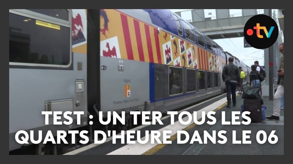 Un TER tous les quarts d’heure de Cannes à Menton, nous avons testé le nouveau cadencement pour vous
