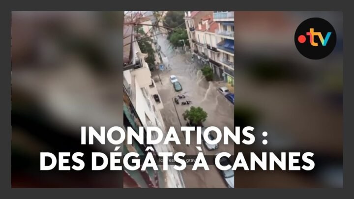 Les Alpes-Maritimes en vigilance jaune orages et pluie-inondation : des dégâts à Cannes