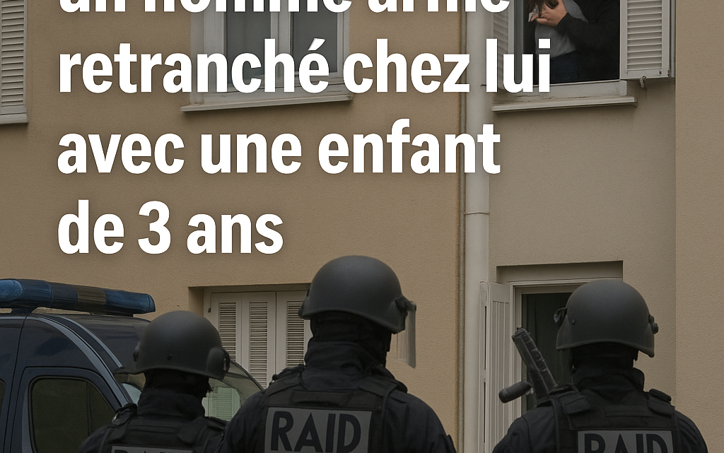 Le Raid en intervention à Cannes: un homme armé retranché chez lui avec une enfant de 3 ans