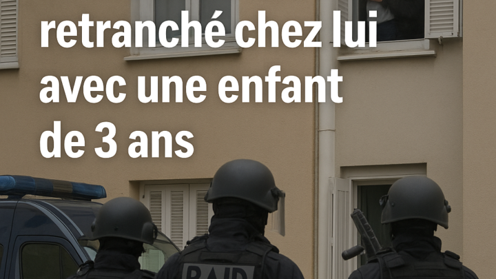 Le Raid en intervention à Cannes: un homme armé retranché chez lui avec une enfant de 3 ans