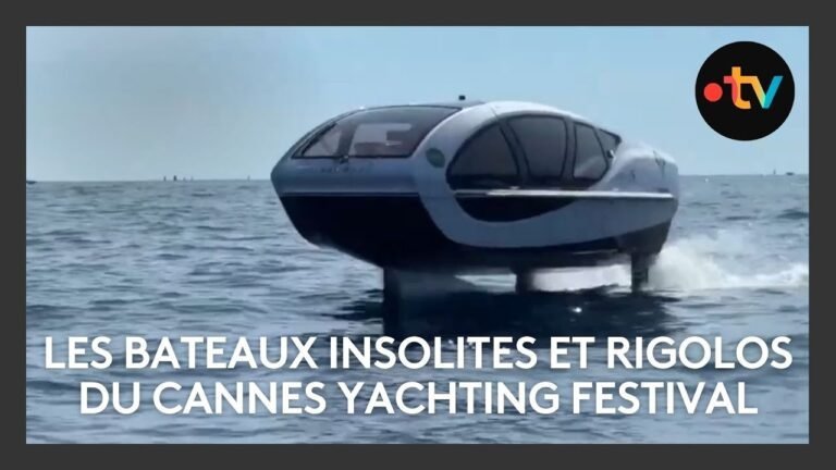 Les bateaux insolites et rigolos du Cannes Yachting Festival