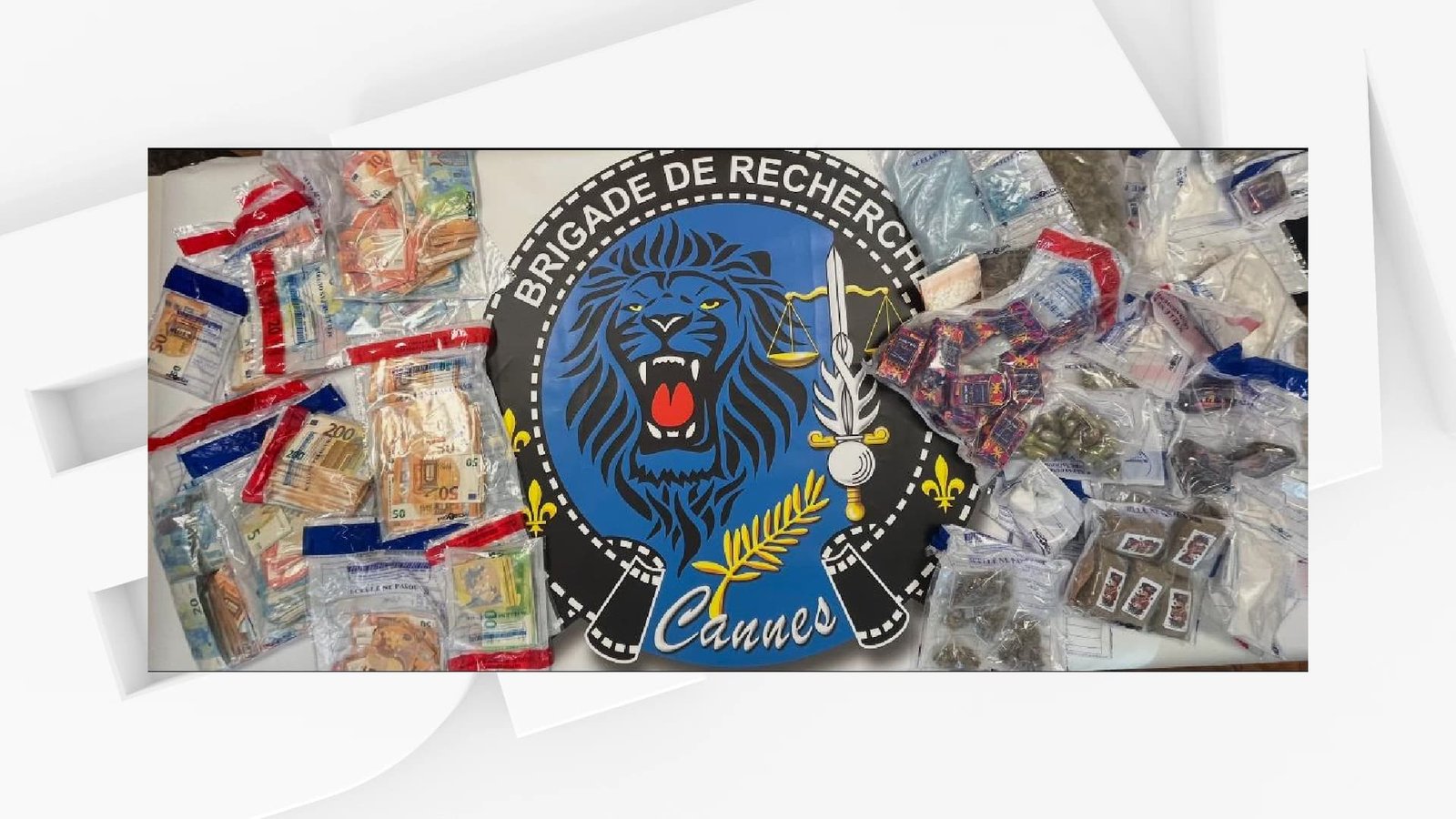 Une activité de « narco-livraison » démantelée à Cannes, cinq personnes placées en détention provisoire