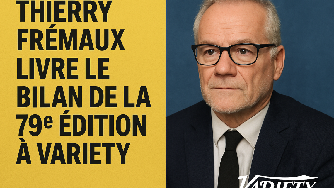 Thierry Frémaux livre le bilan de la 79e édition à Variety