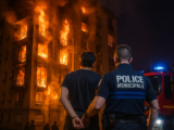 “Un individu a été interpellé par la police municipale” : un immeuble s’enflamme, plusieurs personnes légèrement blessées et relogées après un incendie